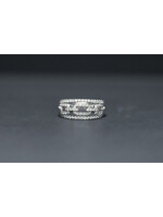 14KW 4.35g .72ctw Round Diamond Fashion Ring (size 7)
