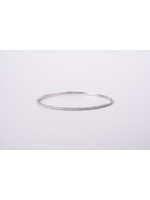 14KW 5.36g 1.50ctw Diamond Flex Bangle Bracelet