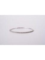 14KW 7.05g 1.98ctw Diamond Flex Bangle