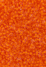 Seed Beads 11/0 Crystal C/L Neon Orange 250g