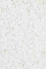 Miyuki Delica Seed Beads Delica 11/0 RD Program Chalk White 0200V