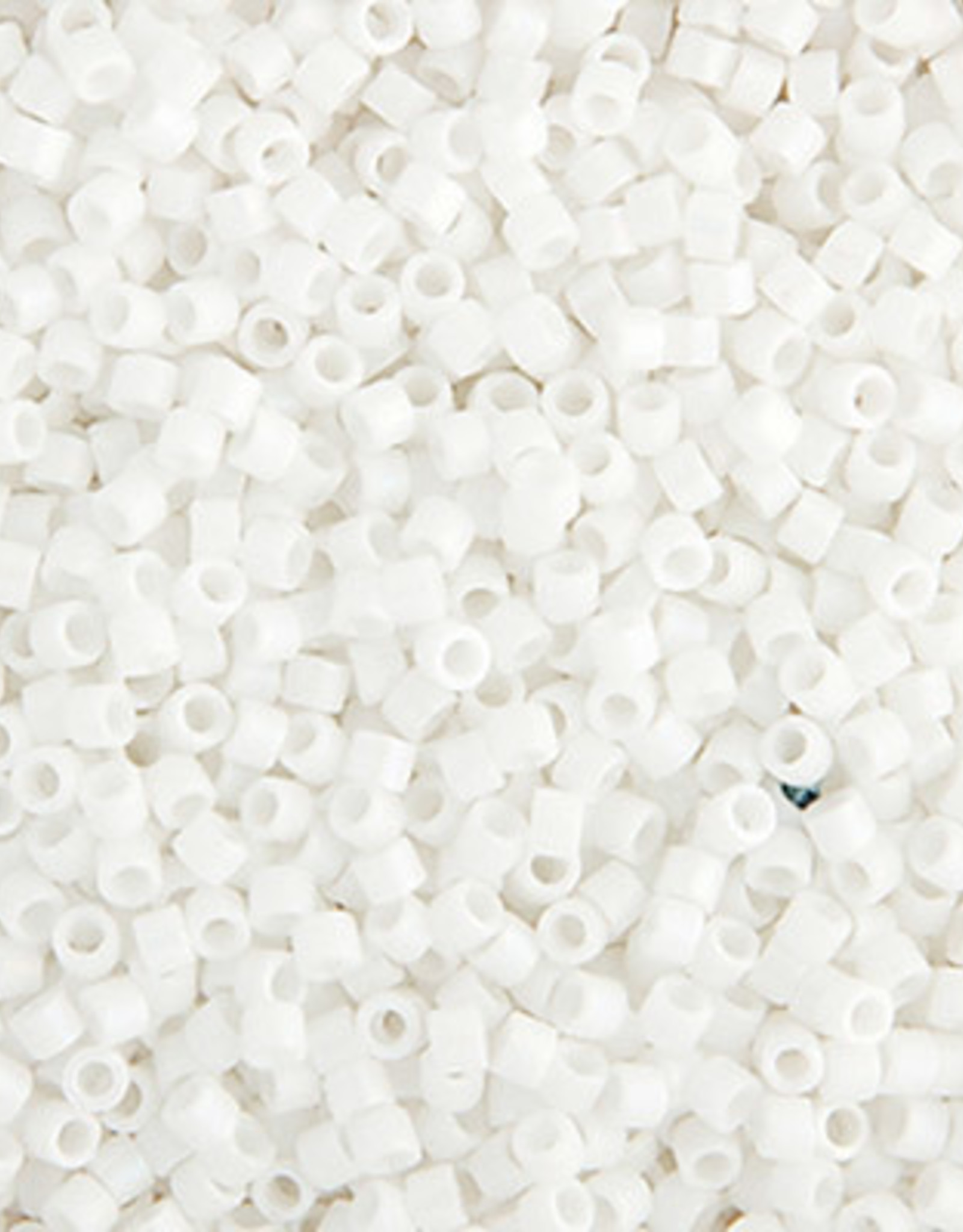 Miyuki Delica Seed Beads Delica Program 11/0 RD White Matte 0351V