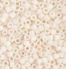 Miyuki Delica Seed Beads Delica Program 11/0 Rd White Bisque Opaque 1490 V