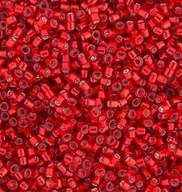 Miyuki Delica Seed Beads Delica 11/0 RD Program Red Silver Lined-Dyed 0602V