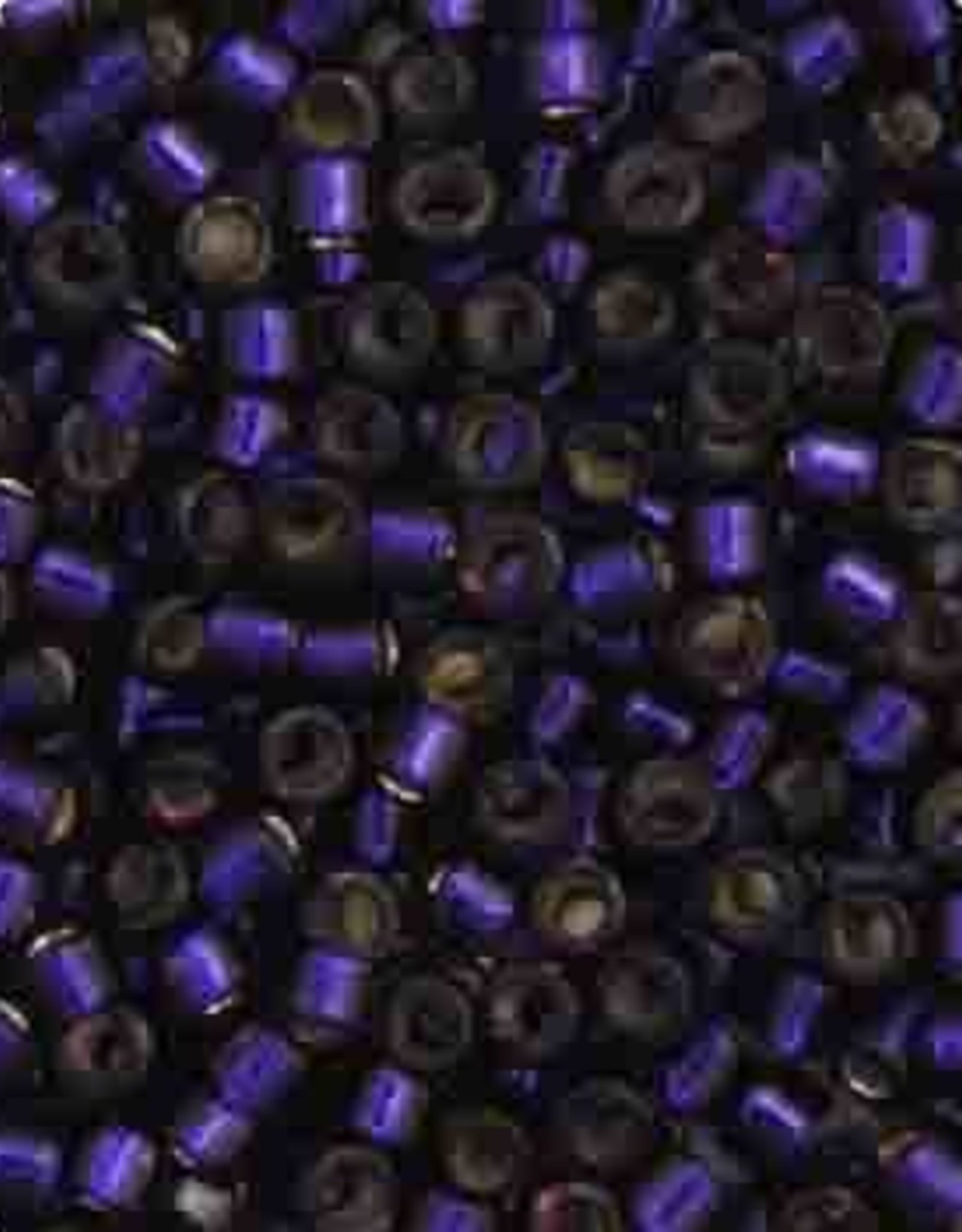 Miyuki Delica Seed Beads Delica Program 11/0 Rd Dark Purple Silver Lined-Dyed 0609V
