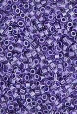 Miyuki Delica Seed Beads Delica 11/0 RD Purple Sparkle Crystal Lined