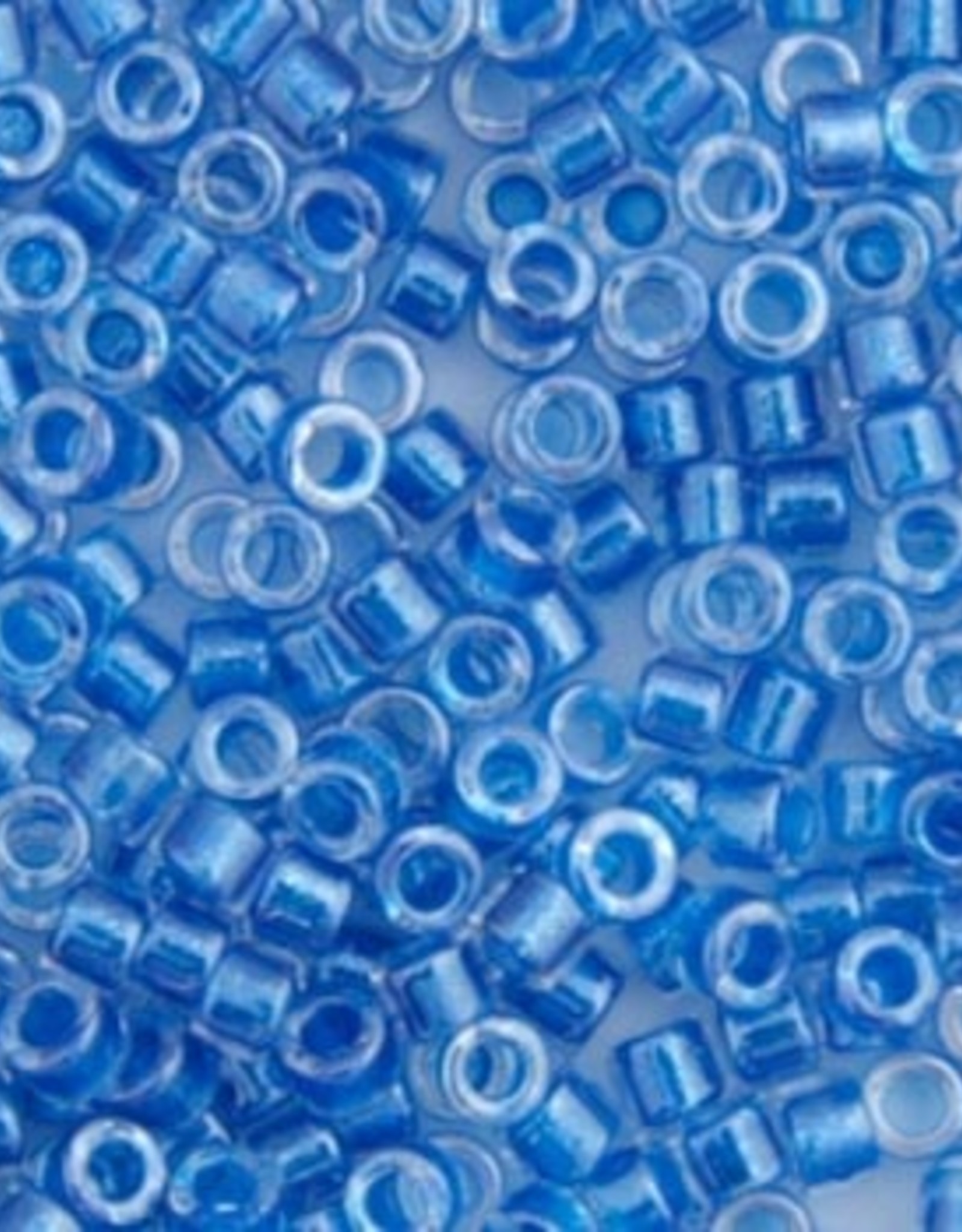 Miyuki Delica Seed Beads Delica Program 11/0 Rd Blue Cerulean Sparkle Crystal Lined 0920V