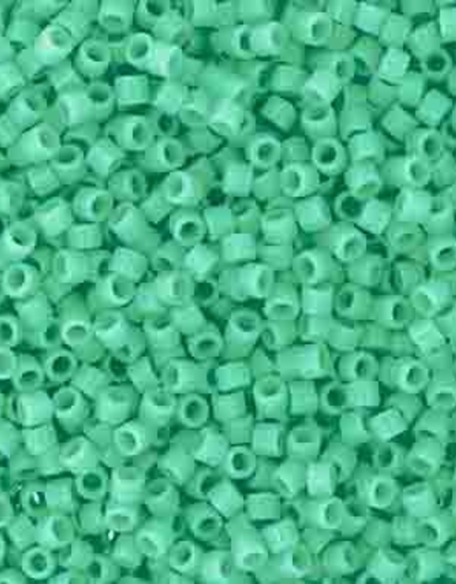 Miyuki Delica Seed Beads Delica Program 11/0 Rd Duracoat Opaque Dyed Turquoise Green 2125V