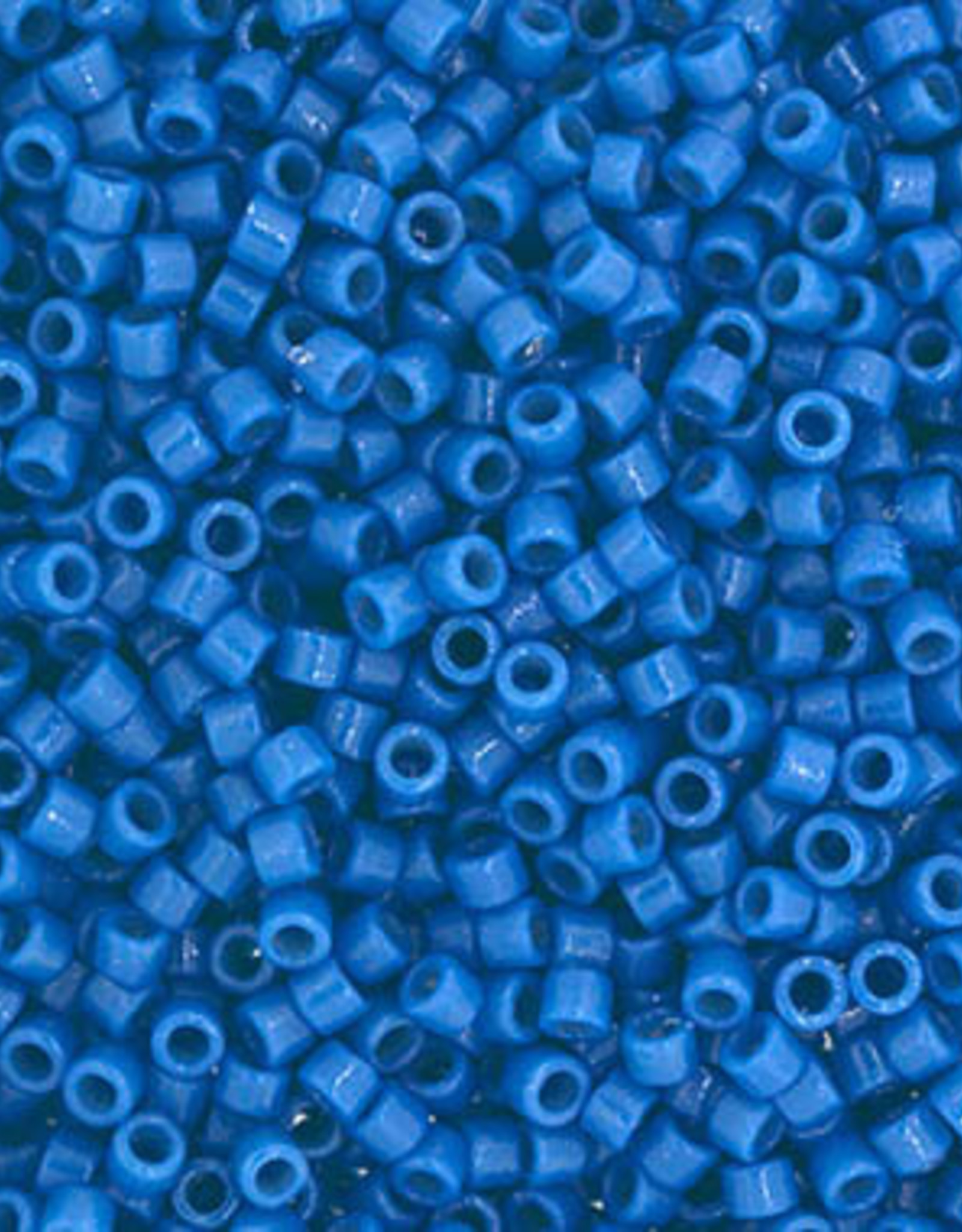 Miyuki Delica Seed Beads Delica 11/0  Program Duracoat Opaque Dyed Dusk Blue 2135V