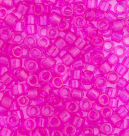 Miyuki Delica Seed Beads Delica 11/0 RD Fuchsia Transparent Dyed