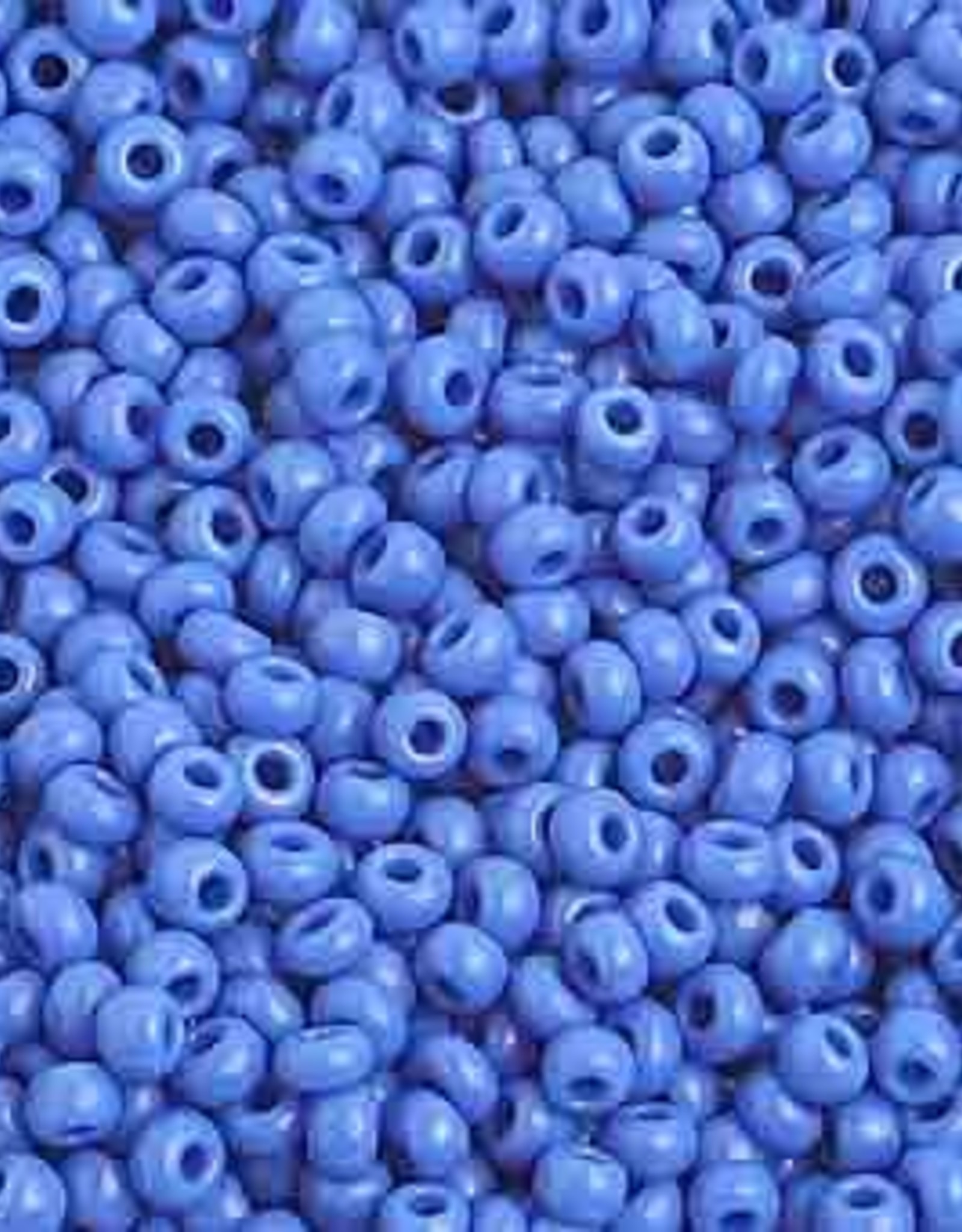 Preciosa Czech Seed Bead Seed beads 10/0 Opaque Medium Blue 1007