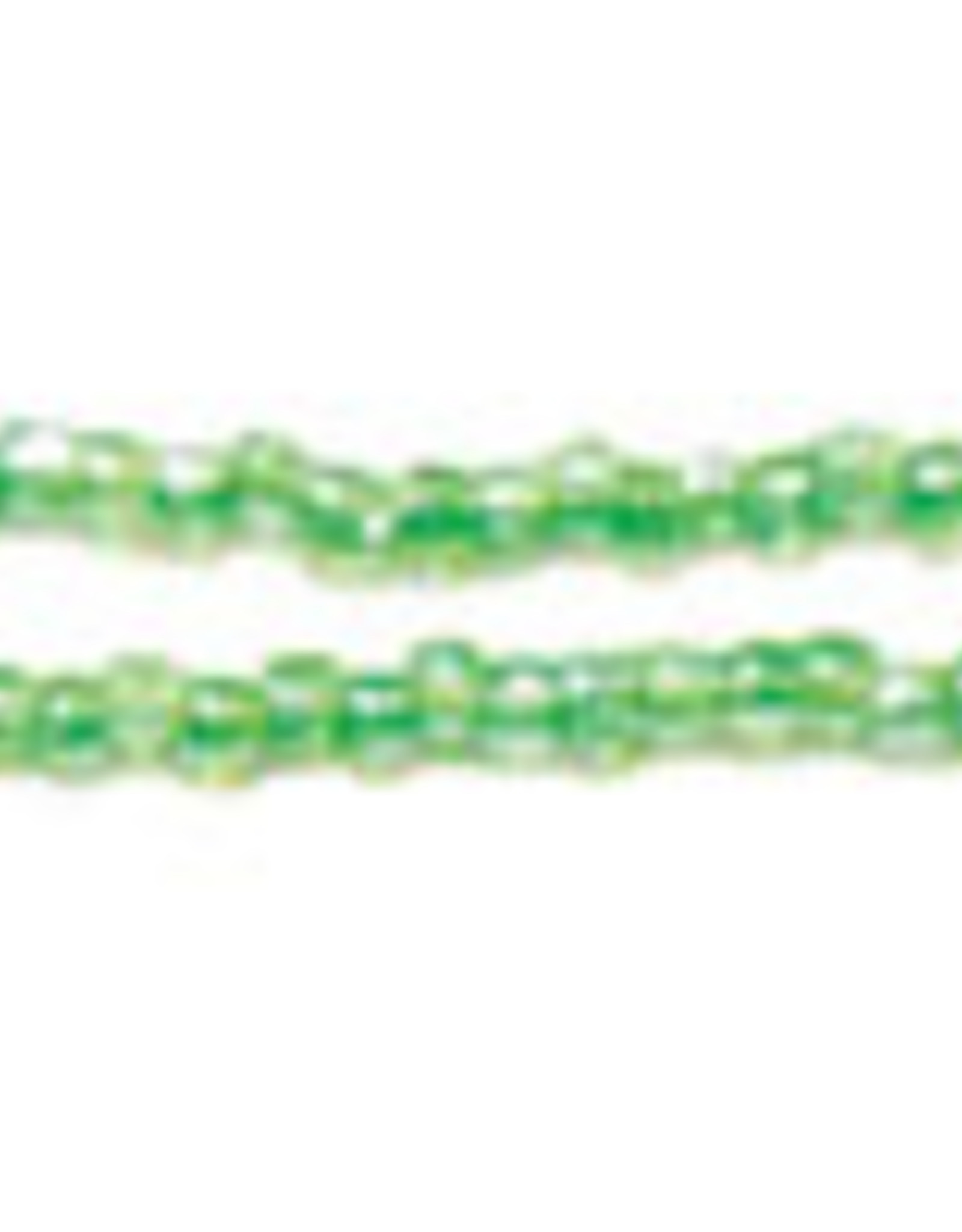 Preciosa Czech Seed Bead 3-Cut Beads 10/0 Lustre Light Green  1838