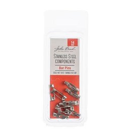 Craft Supplies Stainless Steel Bar Pin 14mm 10pcs 01400-38