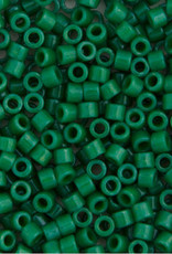 Miyuki Delica Seed Beads Delica Program 11/0 Rd Green Jade Opaque Dyed 0656V