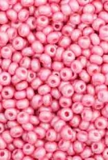 Preciosa Czech Seed Bead Seed beads 10/0 Shiny Pink Strung