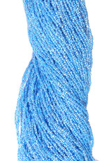 Preciosa Czech Seed Bead Czech Seed Bead 3Cut 10/0 Crystal/Blue Strung 2306