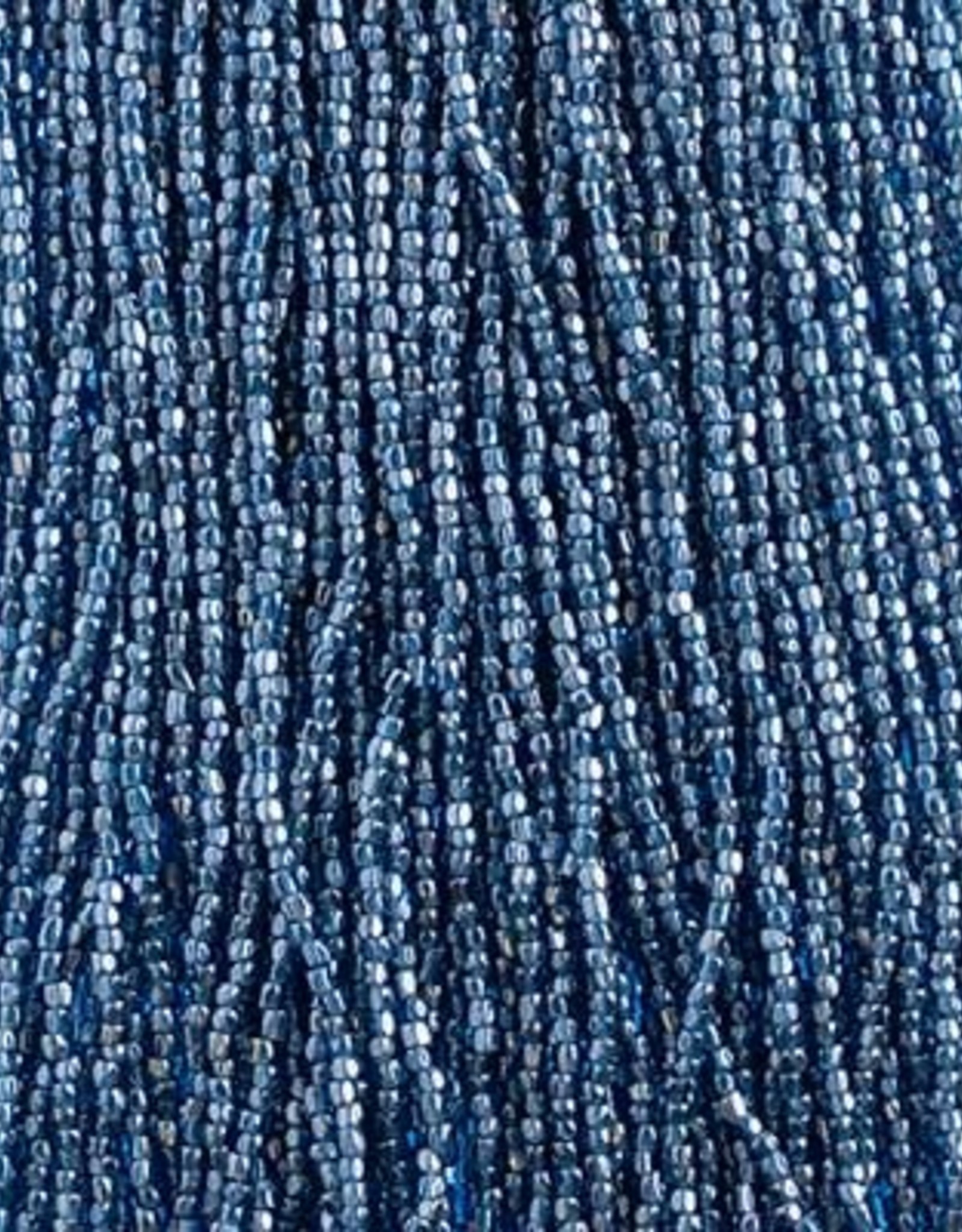 Preciosa Czech Seed Bead 3-Cut Beads 10/0 Tr Luster Dark Aqua 1833