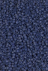 Miyuki Delica Seed Beads Delica 11/0 Rd Navy Blue Opaque Dyed Duracoat 2143 V
