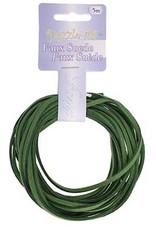 Craft Supplies Faux Suede Lacing 5m Emerald