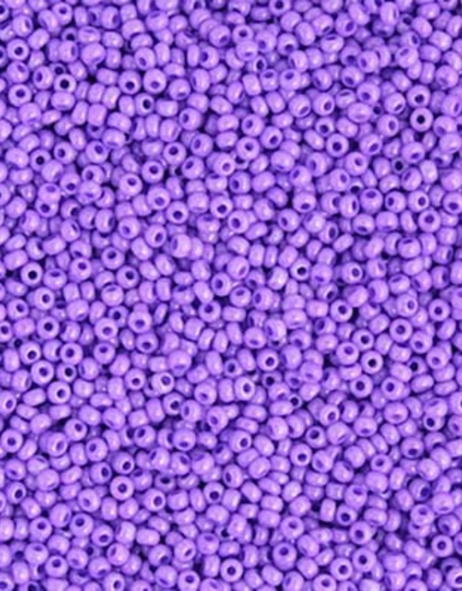 Preciosa Czech Seed Bead Seed bead 10/0 Strung Op. Dyed Violet 1156s