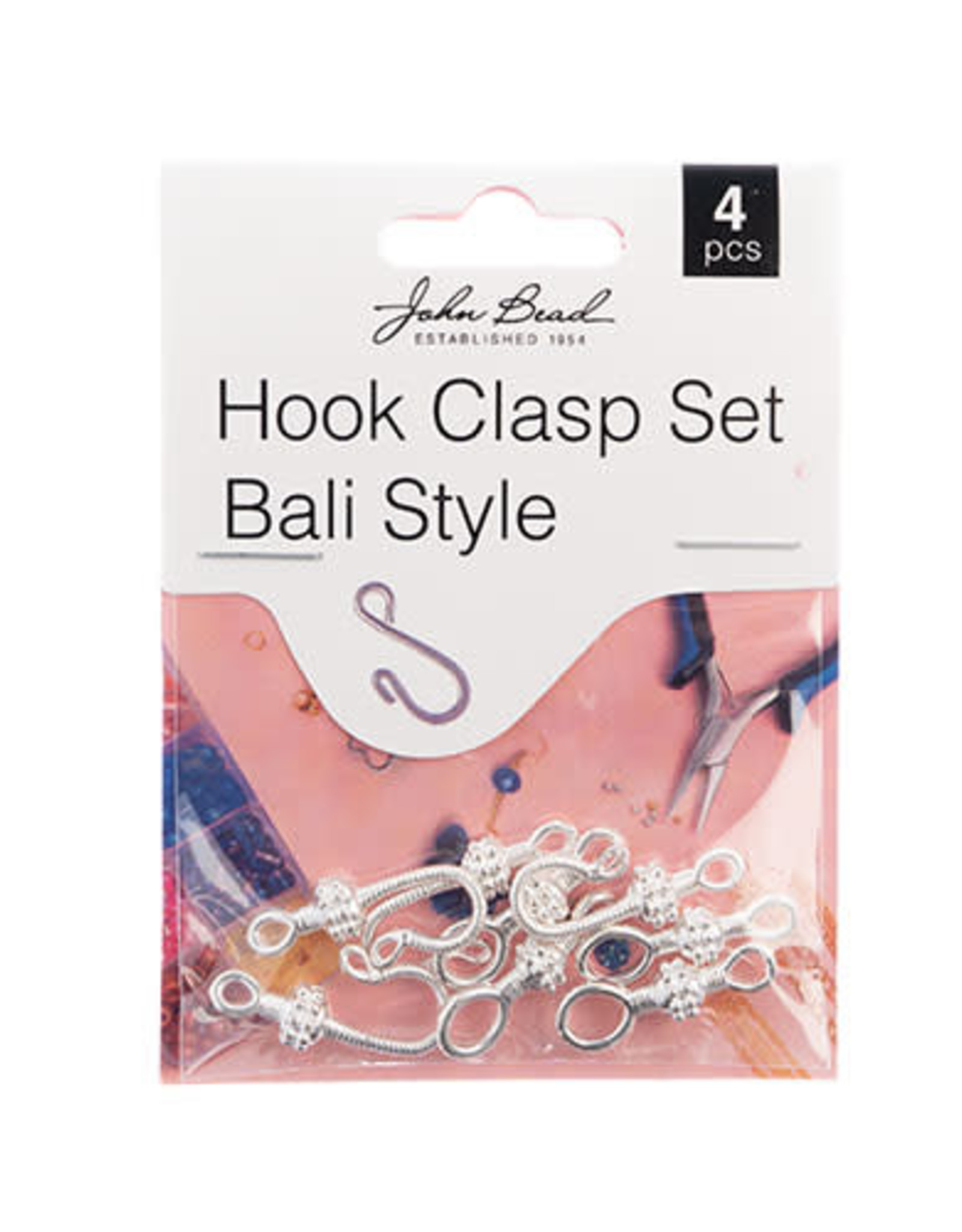 Craft Supplies Must Have Findings - Bali Style Hook Clasp Set