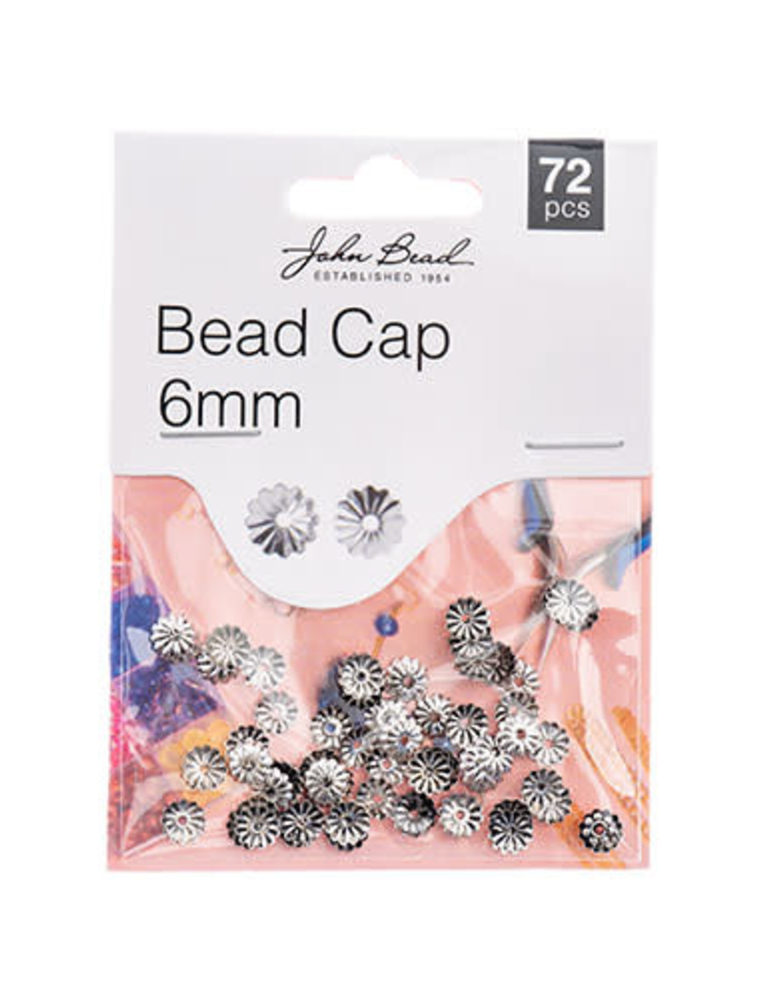 Must Have Findings Must Have Findings - Bead Cap 6mm Antique Silver 72pcs