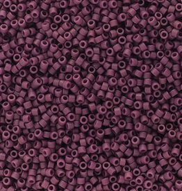 Miyuki Delica Seed Beads Delica 11/0 Frosted Glazed Purple Mulberry Matte 2295V