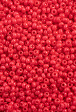 Preciosa Czech Seed Bead Czech Seedbead 10/0 apx22g Vial Terra Intensive Red 118V