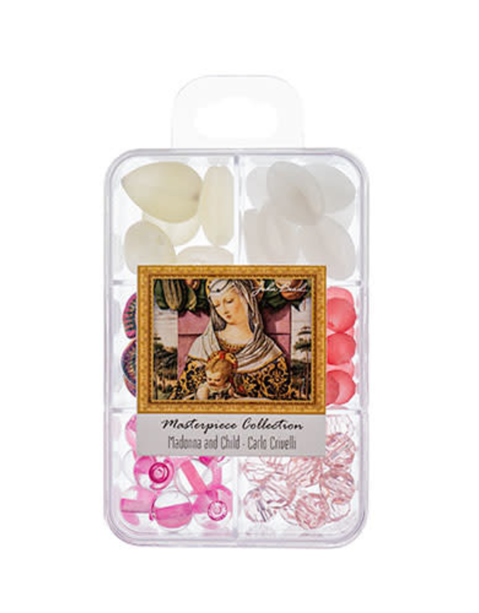Masterpiece Collection Glass Beads Masterpiece Collection Glass Bead Box Mix apx85g Madonna and Child - Carlo Crivelli