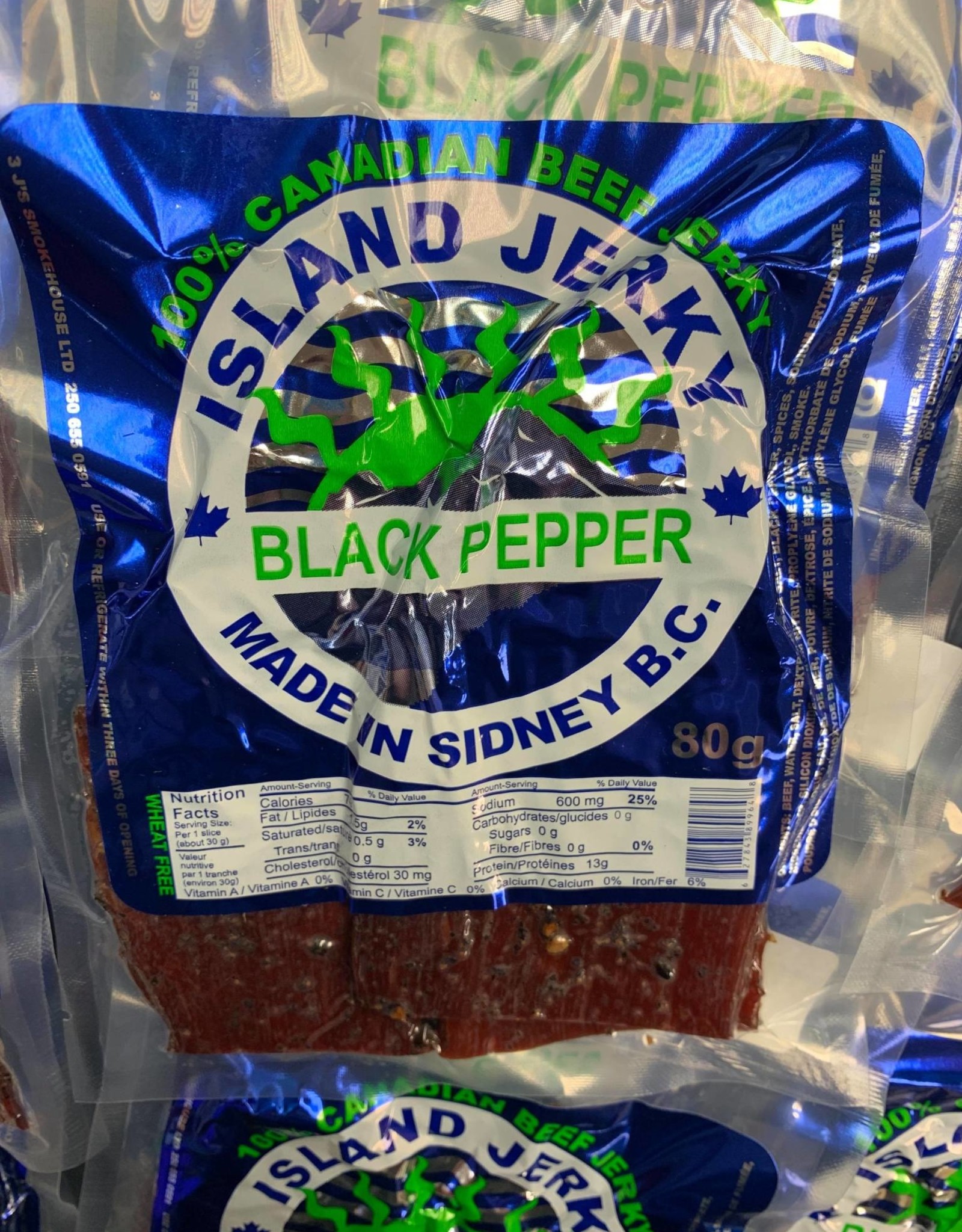 Food Island Jerky- Black Pepper