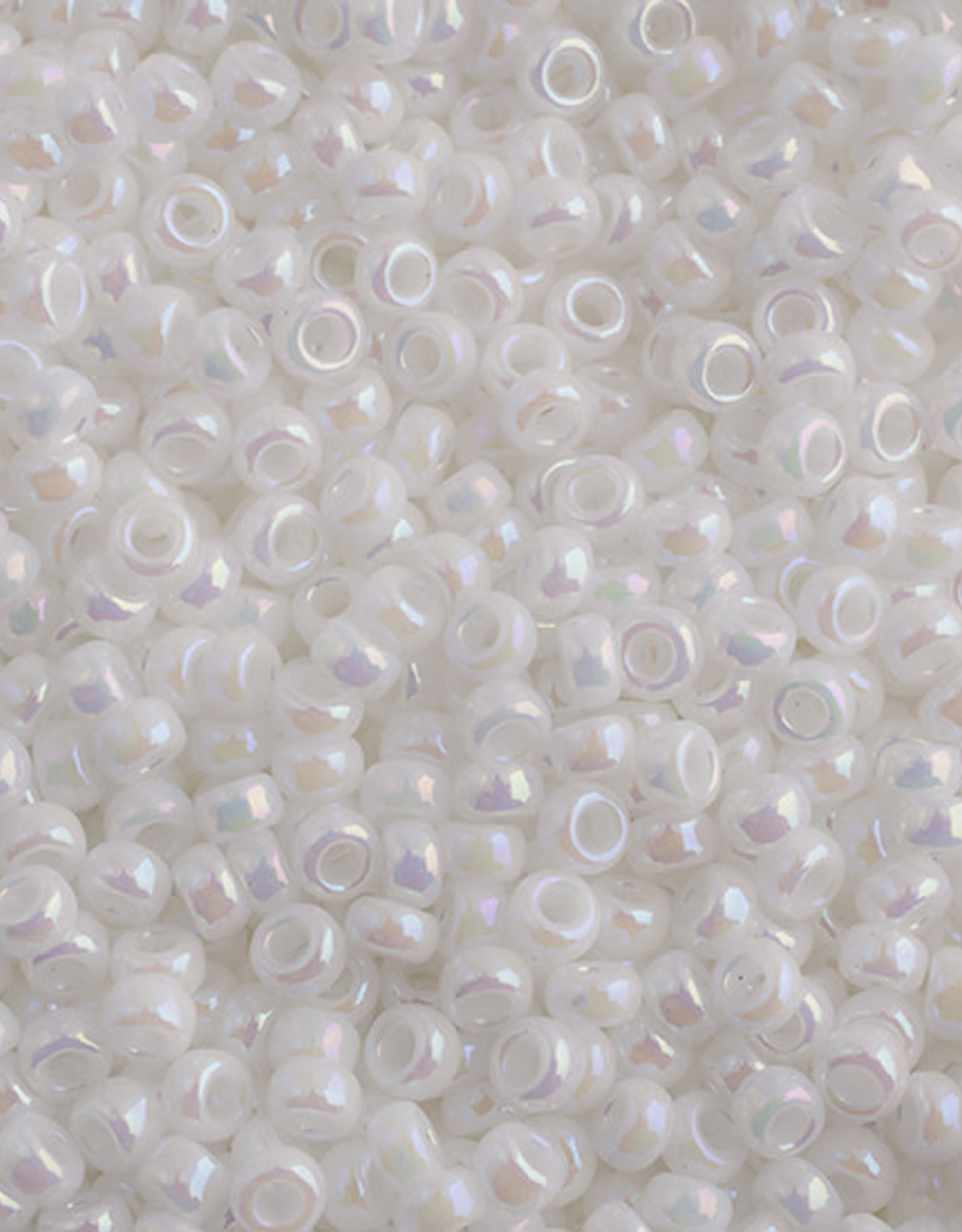 Miyuki Seed Beads Miyuki Seed Bead 11/0 apx.22g White Pearl AB 0471v