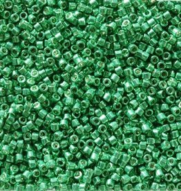Miyuki Delica Seed Beads Delica 11/0 Duracoat Galvanized Dark Mint Green 2505V