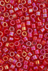 Miyuki Delica Seed Beads Delica 11/0 RD Program Red Opaque AB 0162V