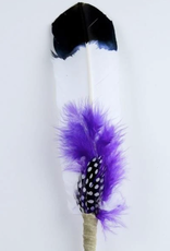 Sweet Grass/Smudge Monague Native Crafts Ltd Smudge Feather