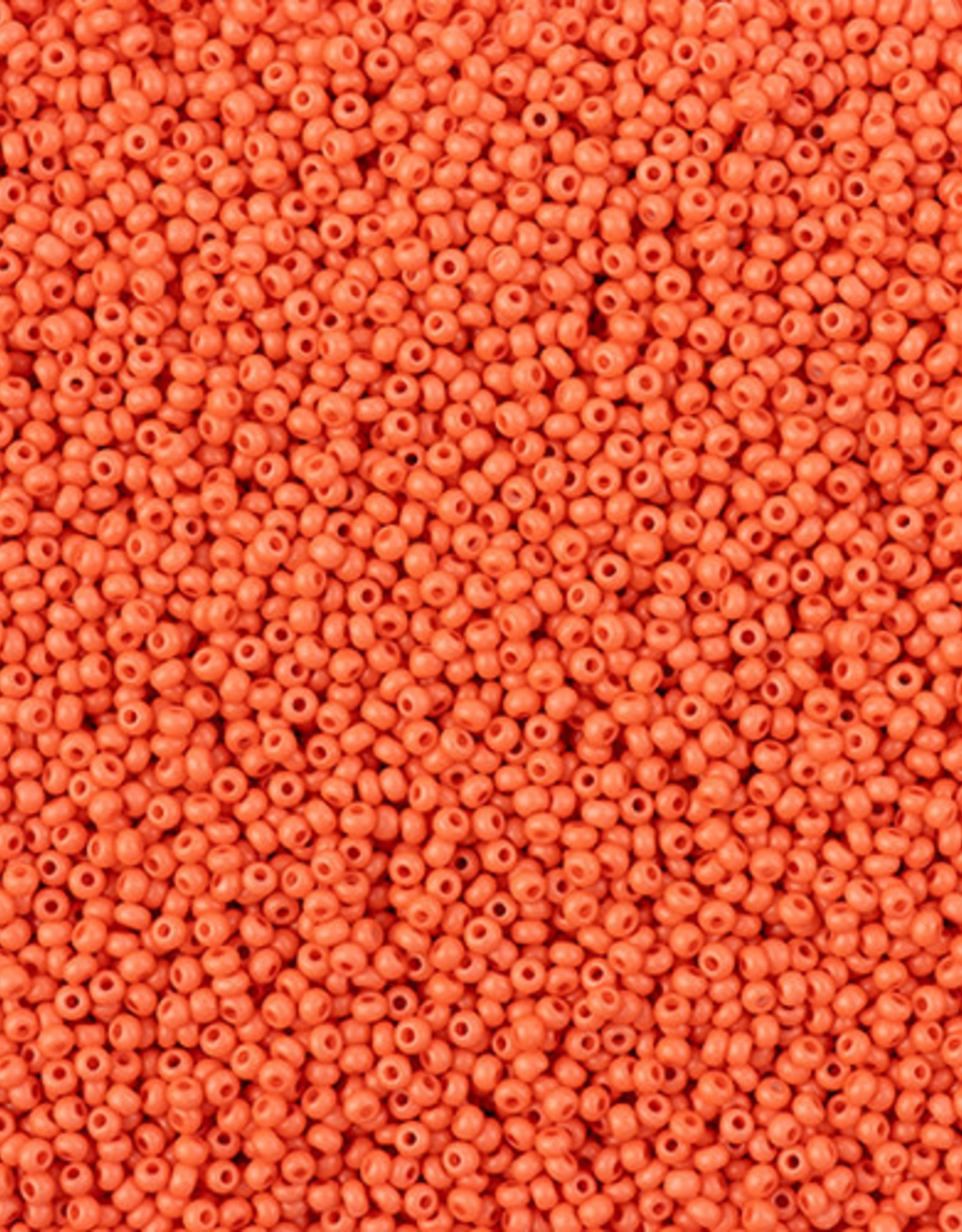 Czech Seed Beads Czech Seed Bead 11/0 apx23g Terra Intensive  Orange Matt