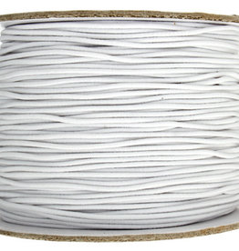 Craft Supplies ELASTIC CORD SMALL WHITE 1mm