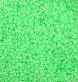 Miyuki Delica Sead Bead Program BOX: Delica 11/0 RD Light Green Luminous Neon Approx. 50G