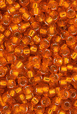 Miyuki Seed Beads Miyuki Seed Bead 11/0 apx.22g Orange Silver Lined 0008V