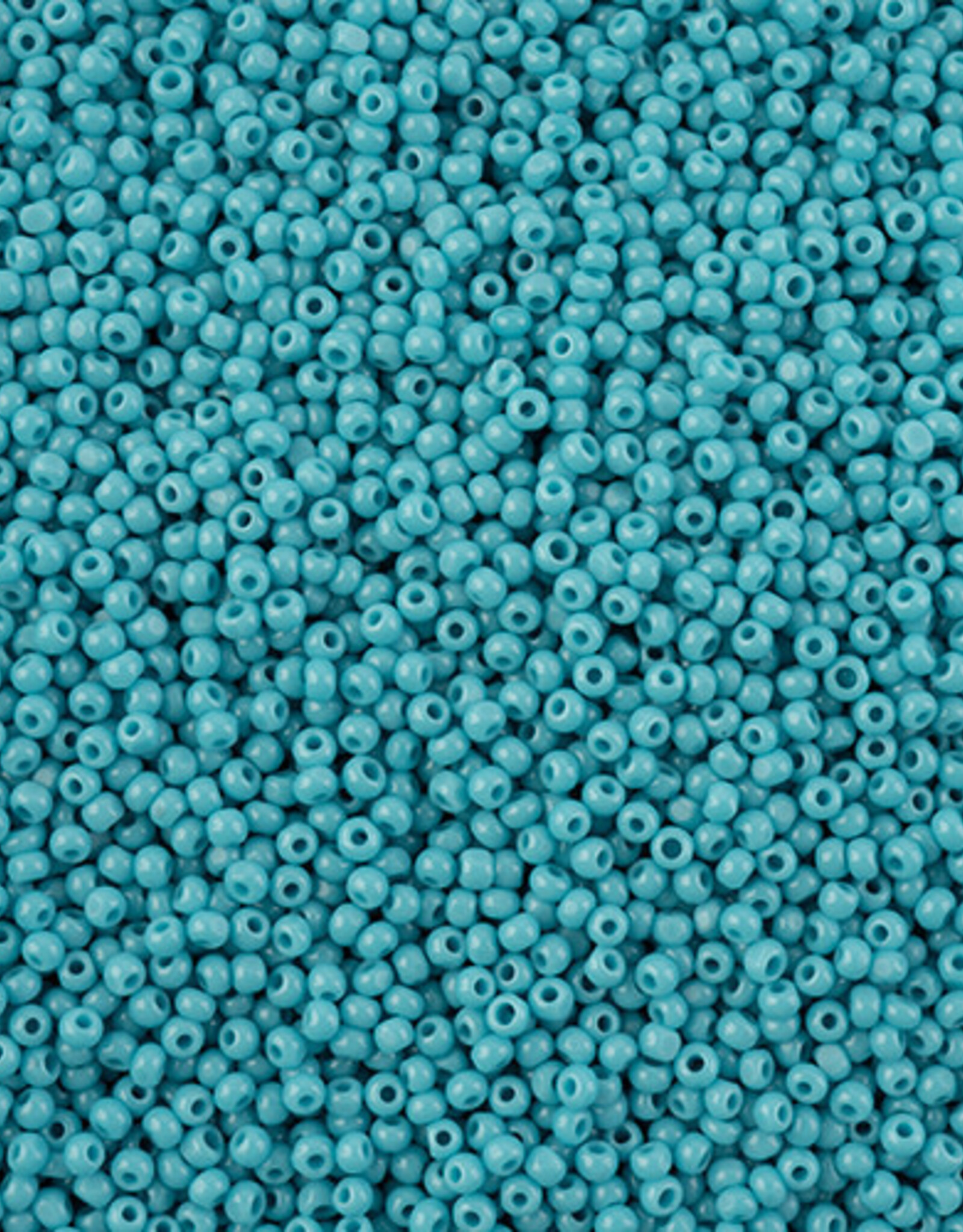 Czech Seed Bead 11/0 Cut Opaque Turquoise/Blue 100 G bag Loose