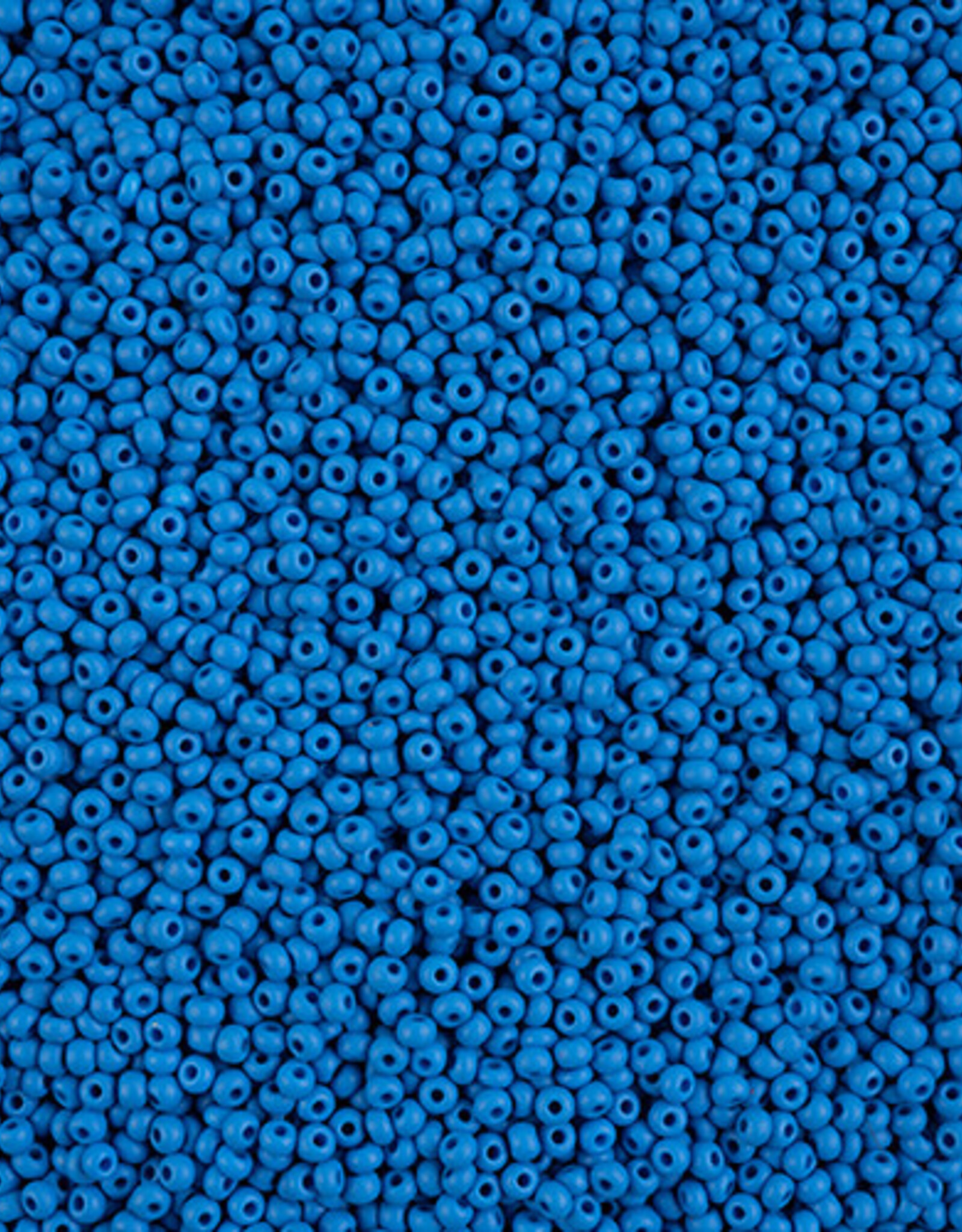 Czech Seed Bead 11/0 Vial PermaLux Dyed Chalk Blue Matt apx24g