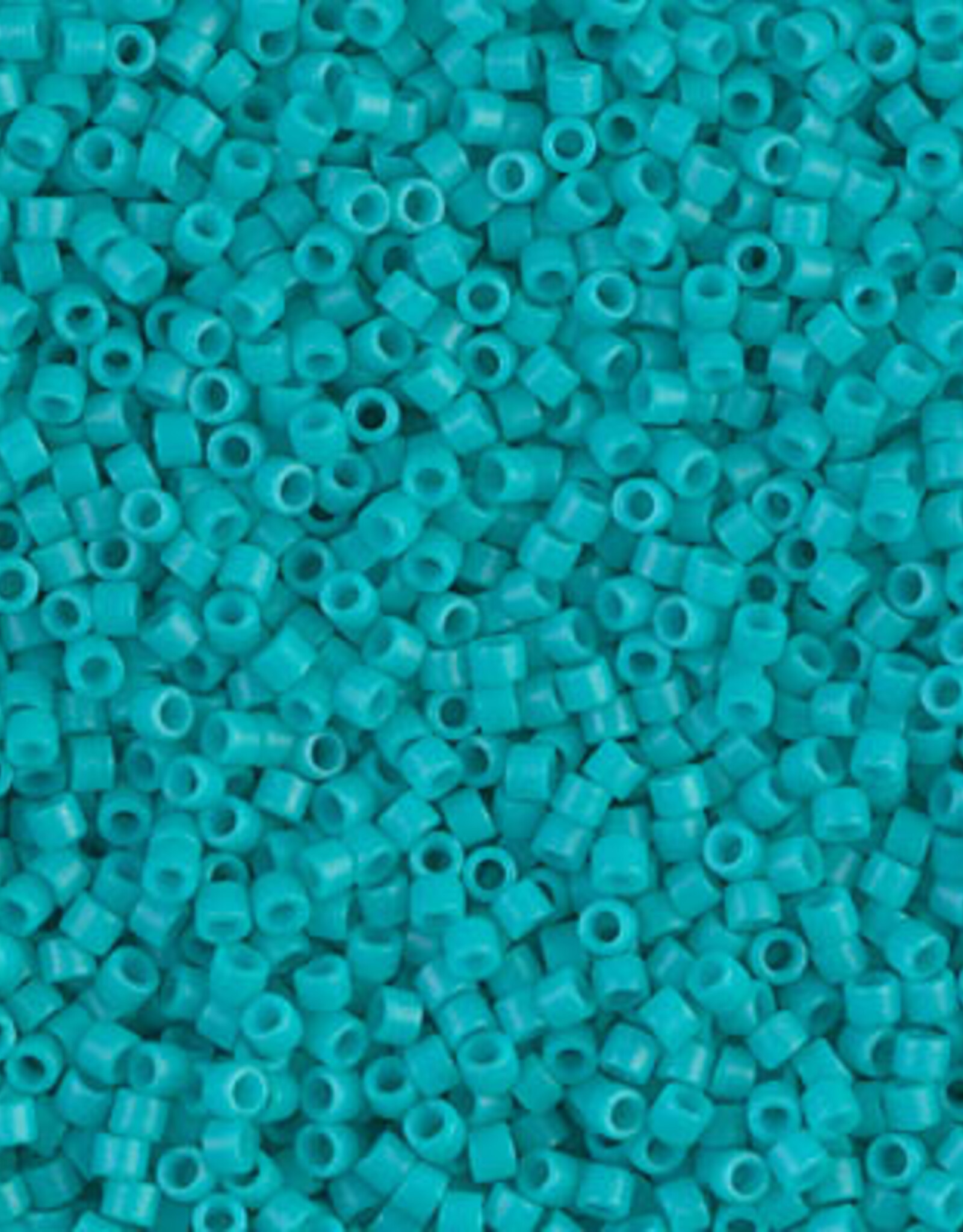 Miyuki Delica Seed Beads, 11/0 Size, #729 Opaque Turquoise (2.5 Tube)