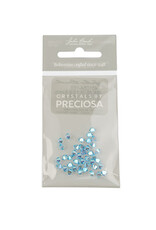 Preciosa Czech Crystal Bead Rondell 4mm 40pcs 451 69 302 Aqua AB2x 165
