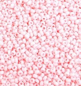 Seed Beads 10/0 Chalk Light Pink SOLGEL Strung  40003