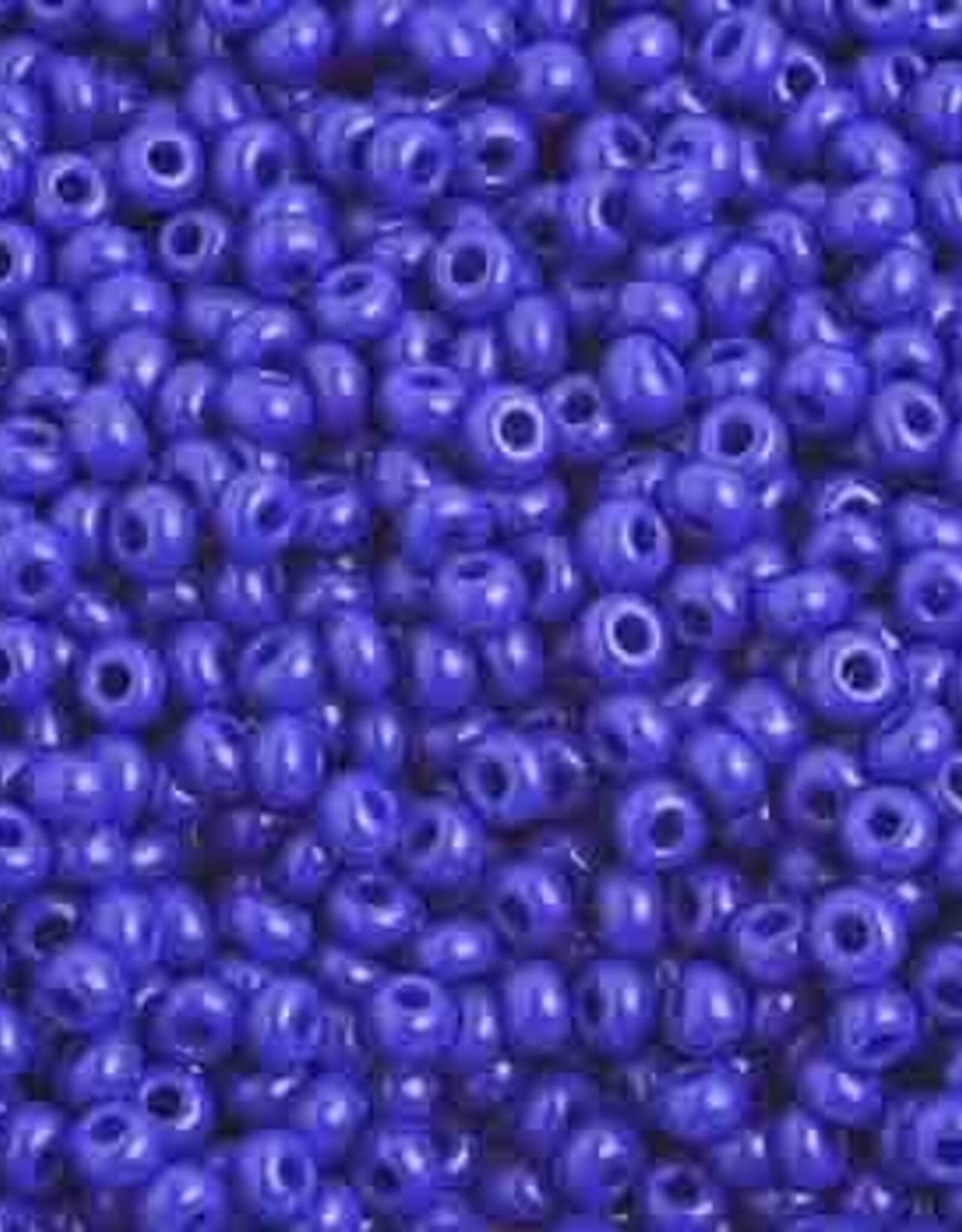 Preciosa Czech Seed Bead Seed Beads 10/0 Op. Royal Blue Strung 1045