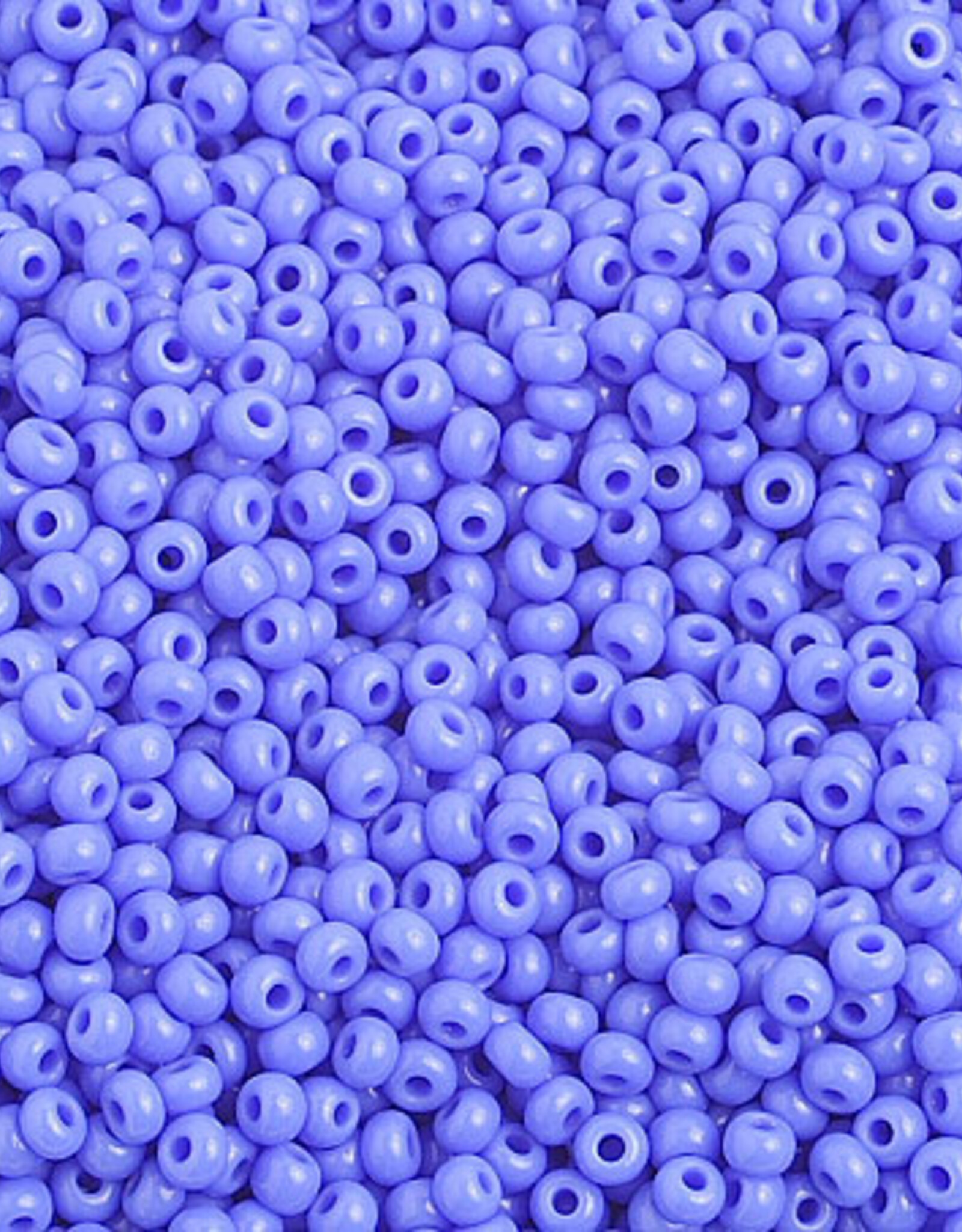 Preciosa Czech Seed Bead Seed Beads 10/0 Op. Light Royal Blue 1047