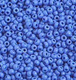 Preciosa Czech Seed Bead Seed Beads 10/0 Opaque Medium Blue 1007