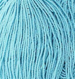 Preciosa Czech Seed Bead Seed Beads 10/0 Op. Turquoise/Blue Strung 1005