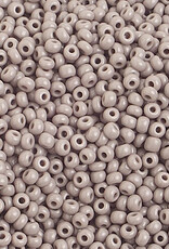 Preciosa Czech Seed Bead Seed Beads 10/0 Op. Grey Strung 1061