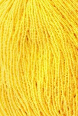 Czech Seed Beads Seed Beads 11/0 Opaque Golden Yellow Luster Strung