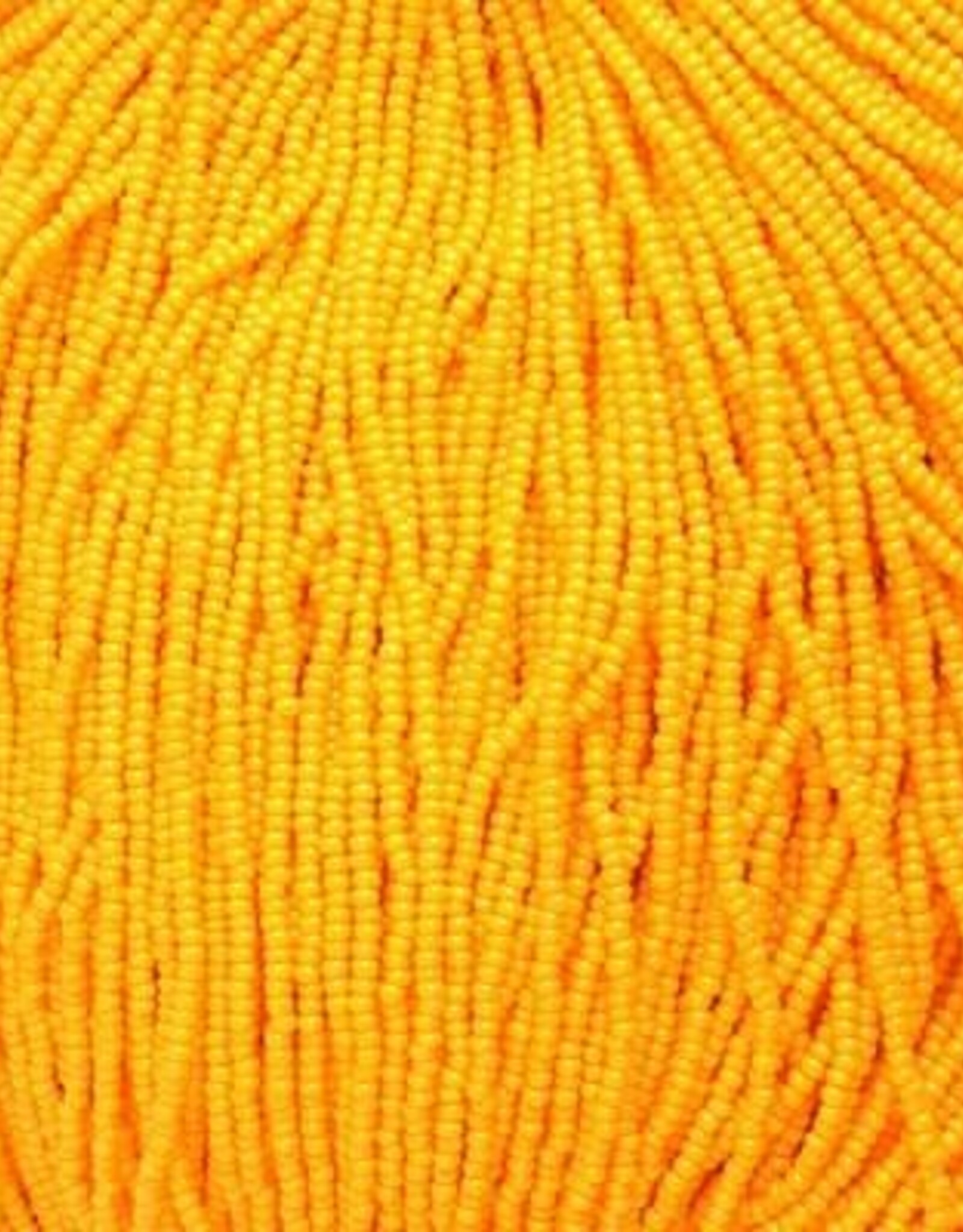 Seed Beads11/0 Op. Light Orange Strung 34918